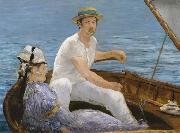 Edouard Manet Boating (nn02) painting